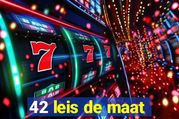 42 leis de maat